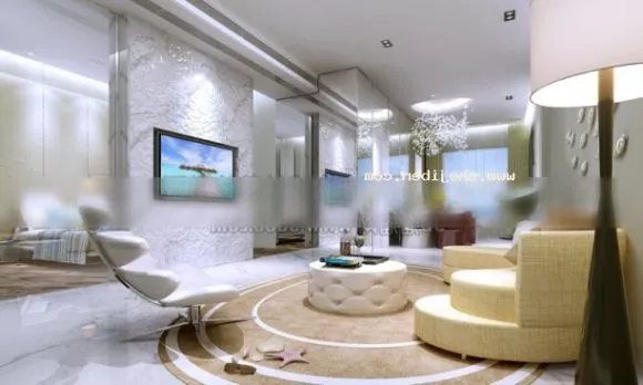 Working Room And Sleeping Room 3d model
