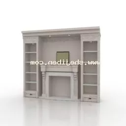 Glasscase With Glass Shelf 3d model