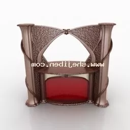 Fireplace Stylized Decoration 3d model