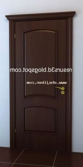 Door Window Rectangle Frame 3d model