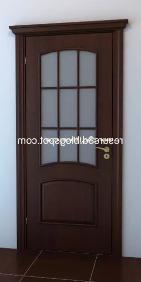 Door Frame White Painted 3d model