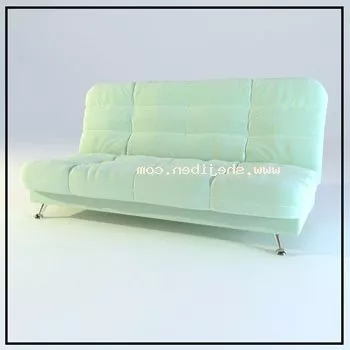 Sofa Cyan Color 3d model Sofa Cyan Color 3d model