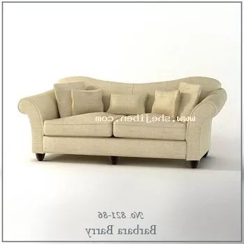 Modern Sofa Beige Fabric Textile 3d model Modern Sofa Beige Fabric Textile 3d model