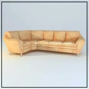 Office Corner Sofa 3d model