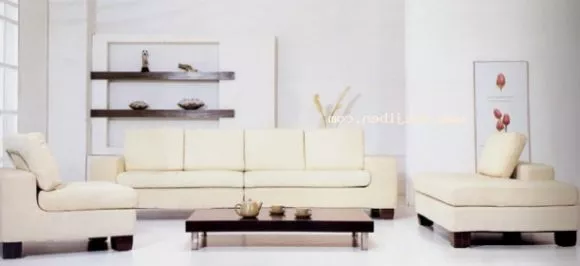 Simple Low Sofa Bench 3d model