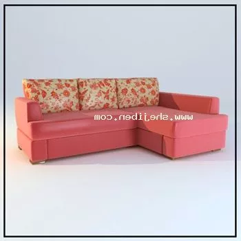 Sofa Klerk Three Seats 3d model