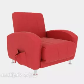 Modernism Single Sofa Armchair 3d model
