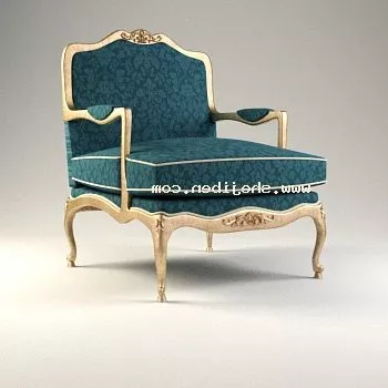 Sofa Favorite Brown Textile 3d model