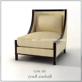 Single Sofa Armchair Elegant Style 3d model Single Sofa Armchair Elegant Style 3d model