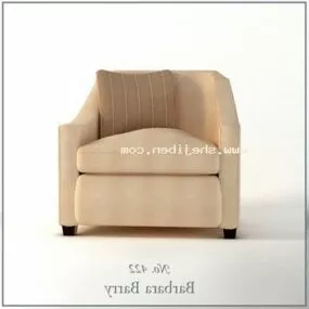 Modern Casual Sofa Armchair 3d model