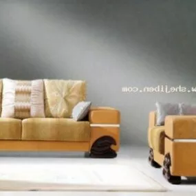 Modern Upholstery Sofa Furniture 3d model