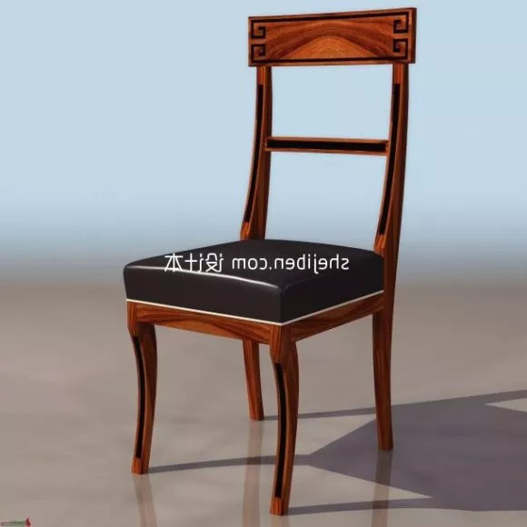 Bar Chair With Thin Leg 3d model