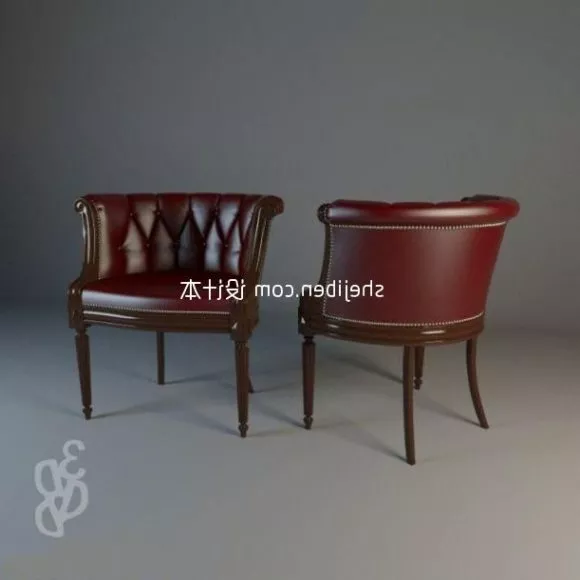 Sofa King Three Seats 3d model