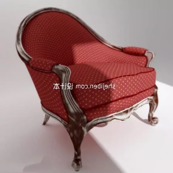 Tubular Frame Chair 3d model