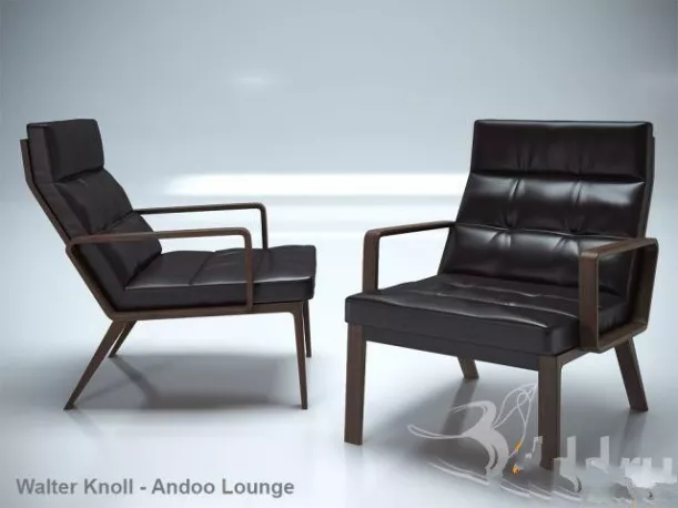 Bar Chair Wood Bar Frame 3d model