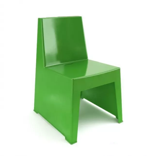 Stylist Curved Chair 3d model