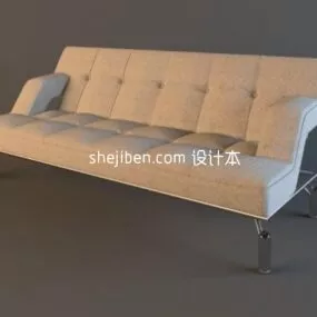 Modern Sofa Fabric 3d model