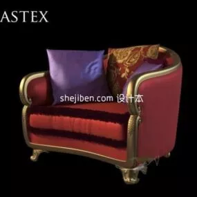 Persian Armchair 3d model
