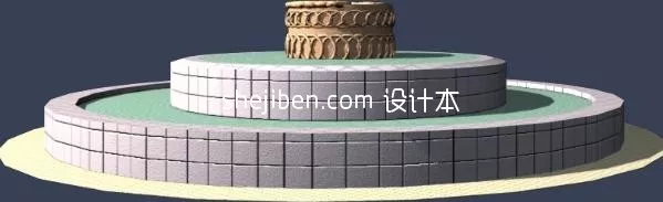 Crystal Falls 3d model