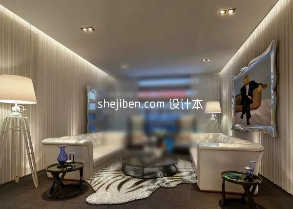 Sofa Lounge Stylist Shape 3d model