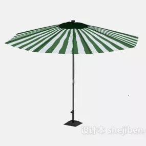 Outdoor Umbrella Solar 3d model