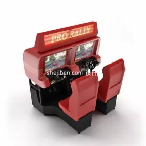 Twin Game Console 3d model
