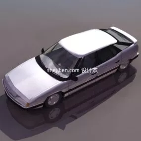 Vintage Sedan Car 3d model