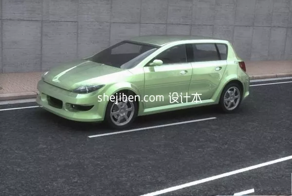 Old Mazda Cx 3 3d model