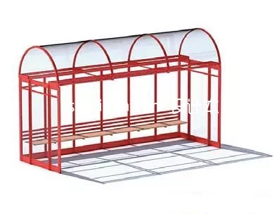 Iron Curved Door 3d model