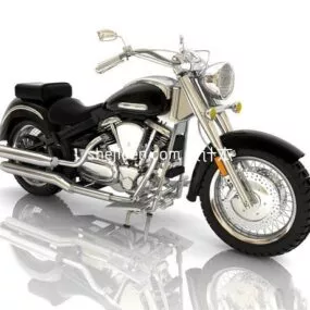 Honda Classic Motorcycle 3d model