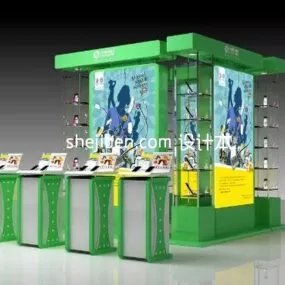 Mobile Booth 3d model