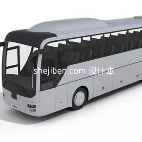 Bus Modern Style 3d model