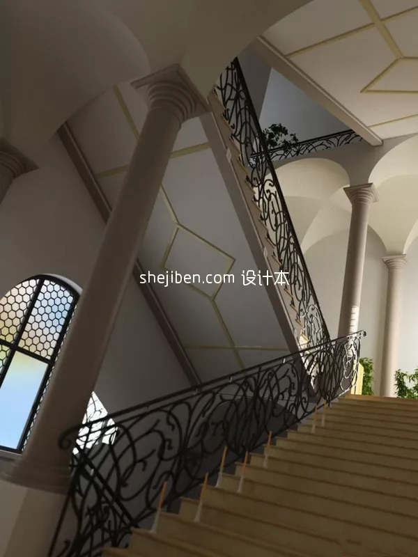 Staircases 3d model Staircases 3d model