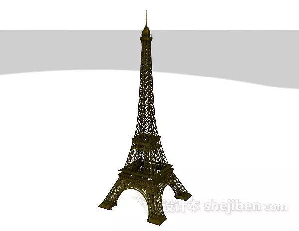 Lowpoly Eiffel Tower 3d model Lowpoly Eiffel Tower 3d model