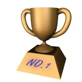 Golden Trophy Cup 3d model