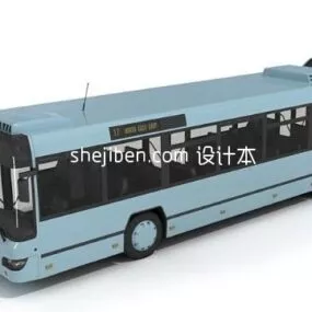 Travel Bus 3d model