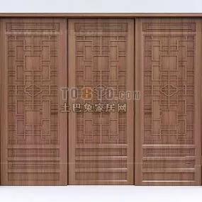 Chinese Door 3d model