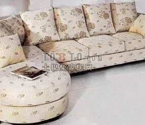 Sofa Vintage 3d model