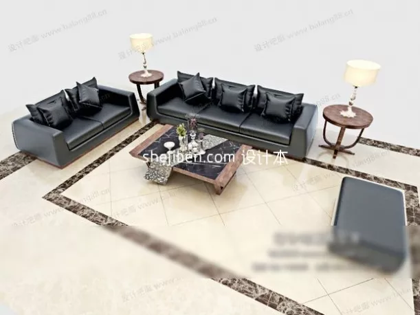 Slow Table Vray 3d model