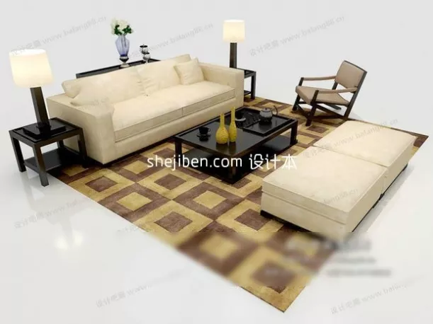 Corner Table Artemis 3d model