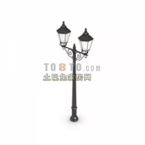European Streetlight 3d model