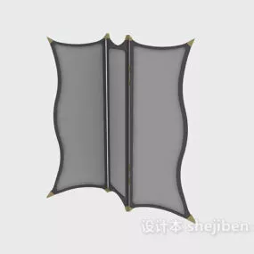 Chinese Screen Stylized 3d model