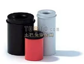 Trash Can Pack 3d model