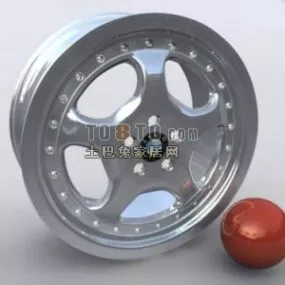 Bmw Tire 3d model