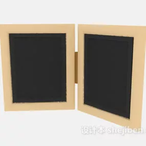 Photo Wooden Frame 3d model