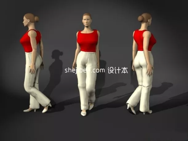 Rain Boots 3d model