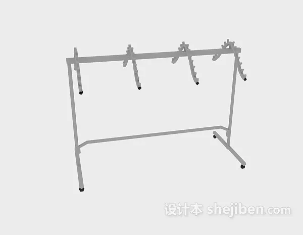 Carved Stand, Stool Furniture 3d model