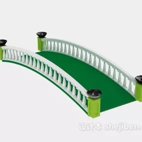 Simple Arch Bridge 3d model
