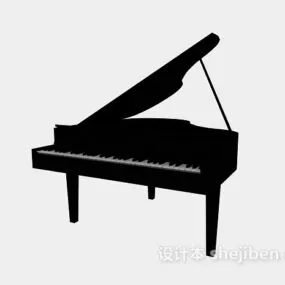 Grand Piano Lowpoly 3d model