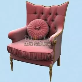 Sofa Chair Upholstery Furniture 3d model